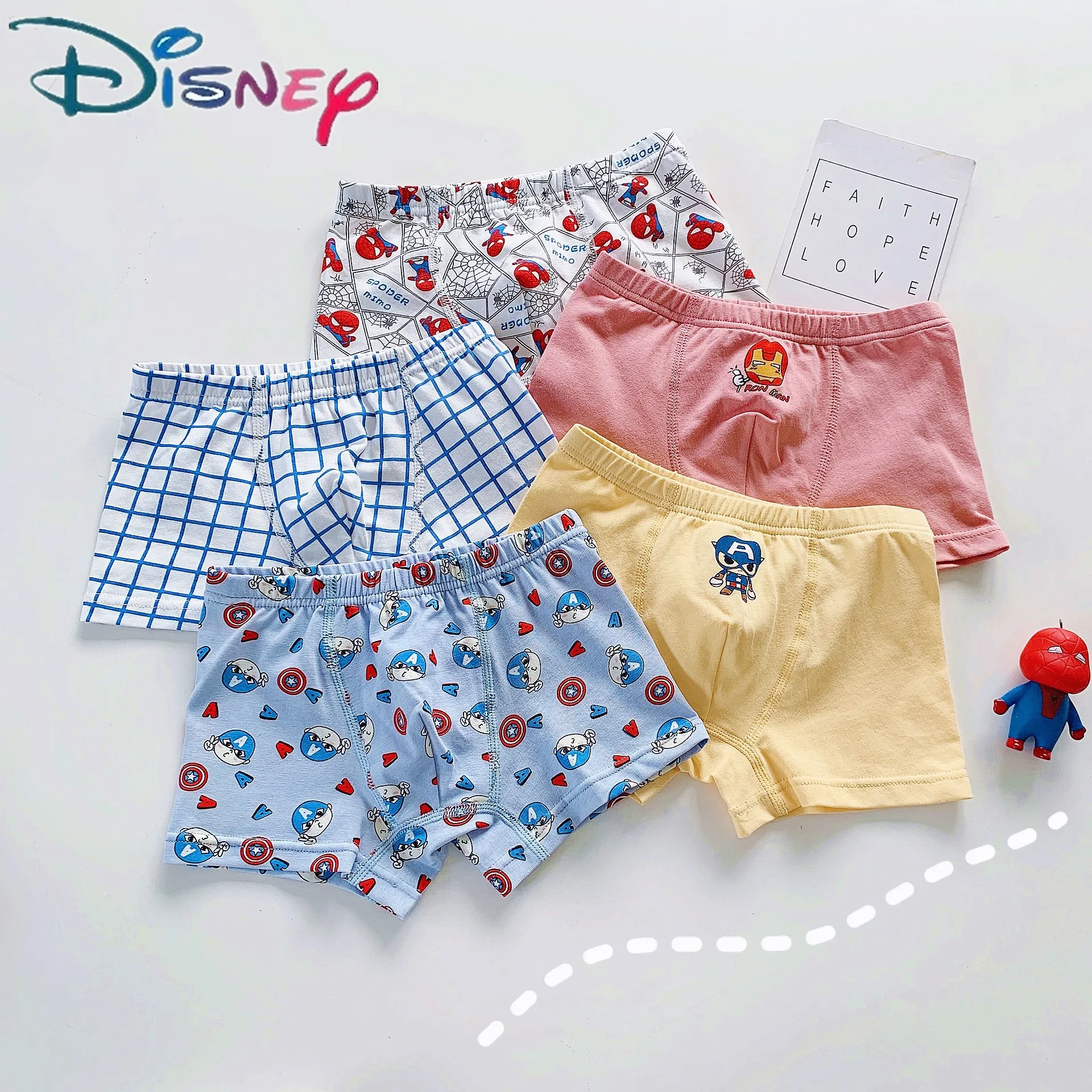 5 шт./корзина детское нижнее белье Человек-паук |