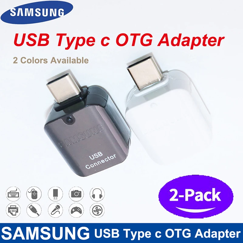 

Original samsung USB 3.1 TYPE C OTG Data Adapter For Galaxy S8 S9 Plus Note 8 9 A8 2018 support pen drive/Keyboard/Mouse/U Disk