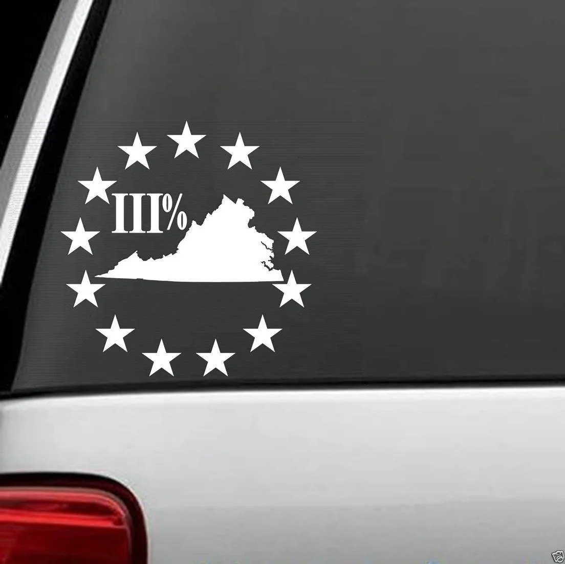 

Наклейка на автомобиль, грузовик, внедорожник, фургон, вездеход Вирджиния 3%