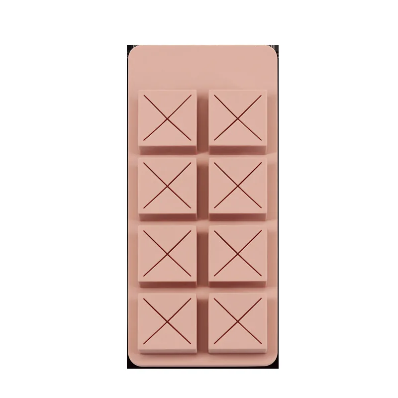 

Chocolate Lipstick Box Silicone Makeup Organizer for Cosmetic Home Desktop Storage Travel Portable Storage Box