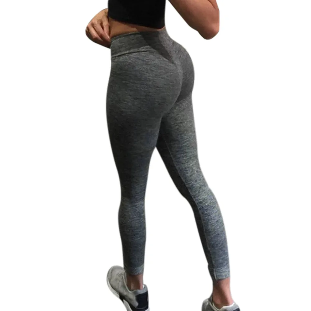 Energy Seamless Sports Fitness Leggings Gym Running Workout Yoga Pants Women High Waist Tight Tummy Control Trousers Hip Lifting | Спорт и
