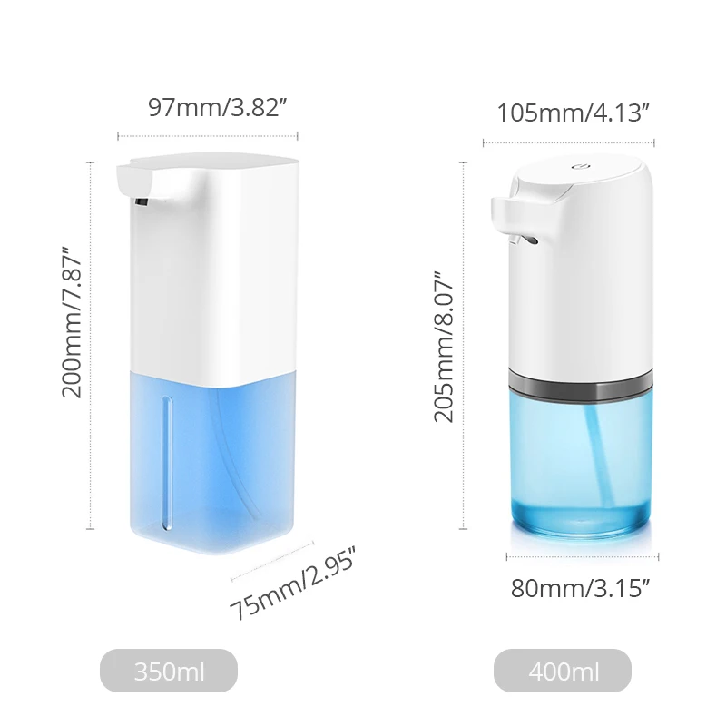 

Touchless Automatic Liquid Soap Dispenser 1200mA Intelligent Induction Foaming Antibacterial Hand Washing Device Sanitizer
