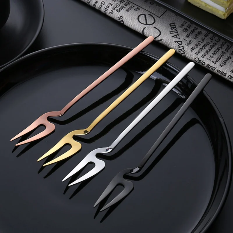 

Coffee Spoons and Dessert Fruit Forks, 304 Stainless Steel