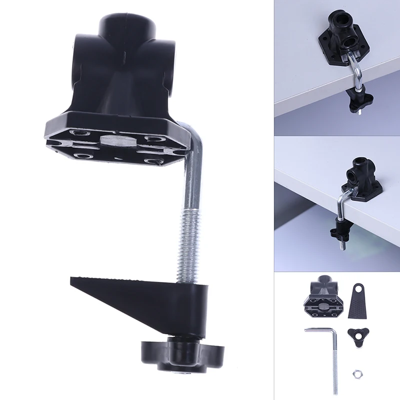 

DIY Fixed Desk Lamp Clip Fittings Screw Camera Flash Holder Fit for Mic Stand