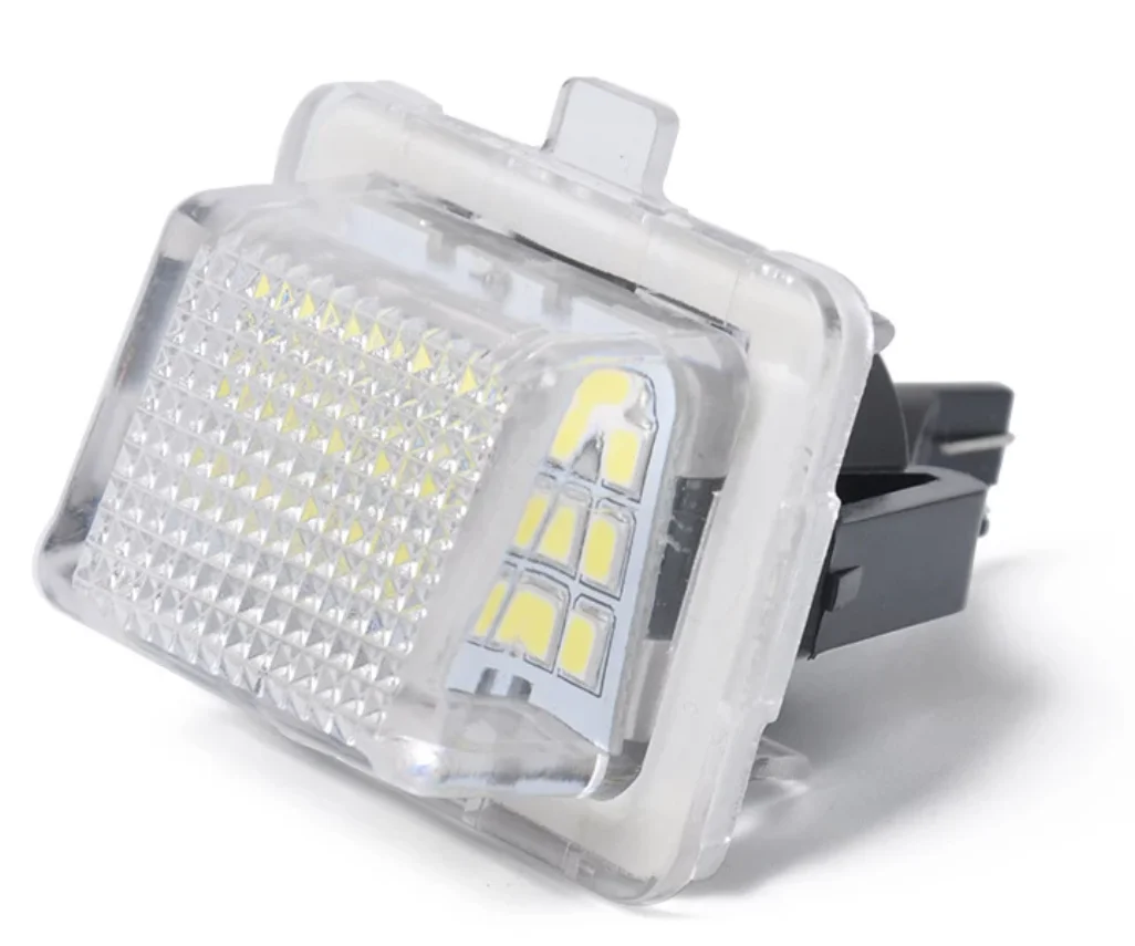 

W204 w221 led license plate lamp for Mercedes Benz license plate lamp