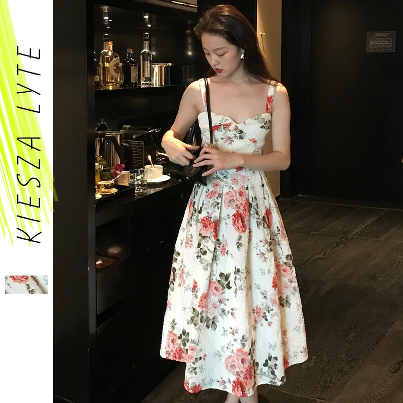 Платье женское Облегающее с оборками французское винтажное пляжное вечернее