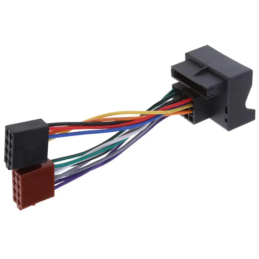 Жгут проводов ISO автомобильный адаптер для радиоприемника разъем Комплект