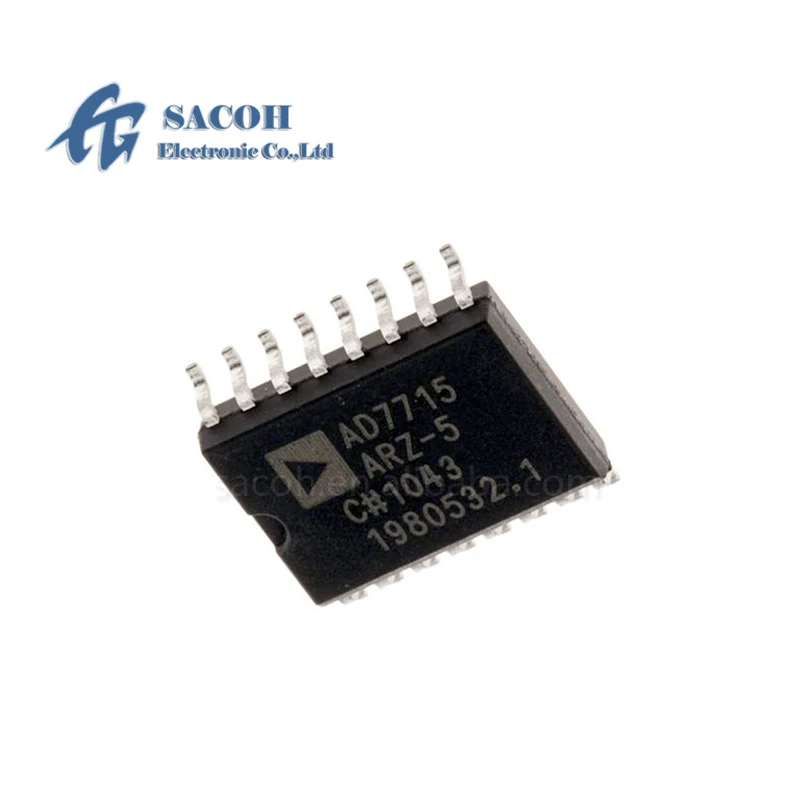 2PCS/lot New Original AD7715ARZ-5 AD7715AR-5 AD7715ARZ-3 AD7715AR-3 AD7715ARZ AD7715AR SOP-16 16-Bit Sigma-Delta ADC