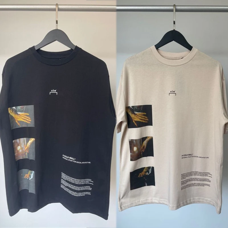 

Glass Blower A COLD WALL T shirt A-COLD-WALL T-shirt Men Women ACW Tops Tee