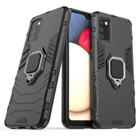 for samsung galaxy a02s case cover for samsung a02s phone case finger ring shell armor protective case for samsung galaxy a02s