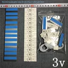 100% новый 3V SMD лампы бусины с оптический объектив фильтра для Светодиодный ТВ ремонт TCL LE32C11 L32F3301B L32F330 L32F3306B 4C_LB320T-YHE