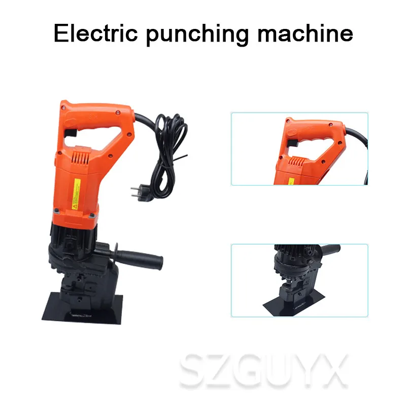 Электрическая угловая стальная штамповочная машина плоский железо медь