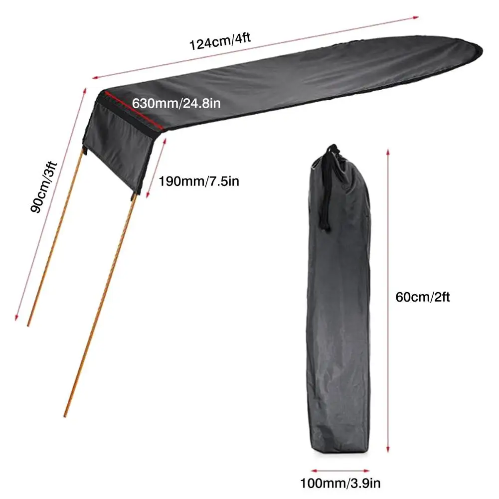 Одиночная надувная лодка тент для рыбалки козырек от солнца складной дождя