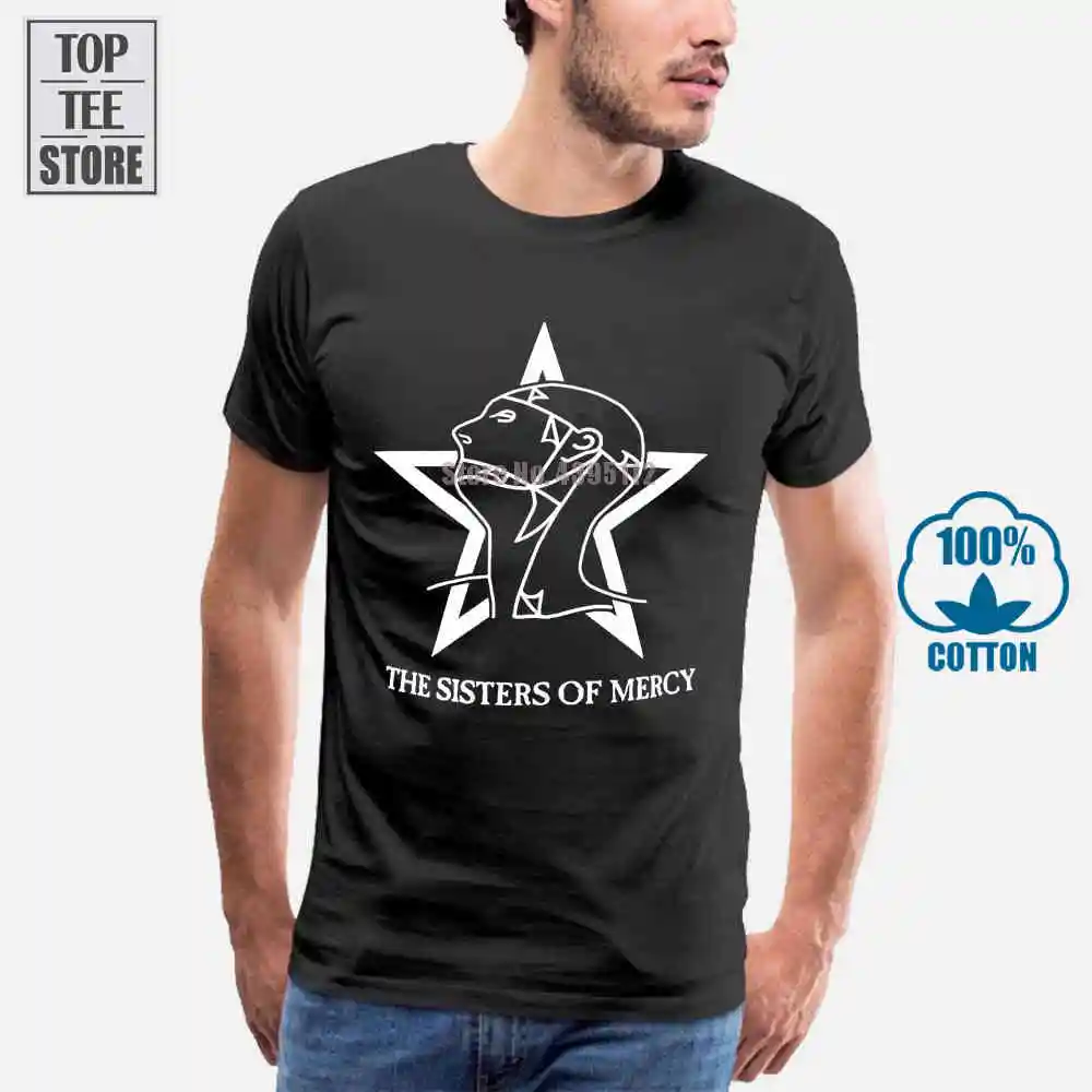 Футболка с логотипом сестры милосердия Кэтрин макоули|sisters of mercy|t shirtlogo t shirt |