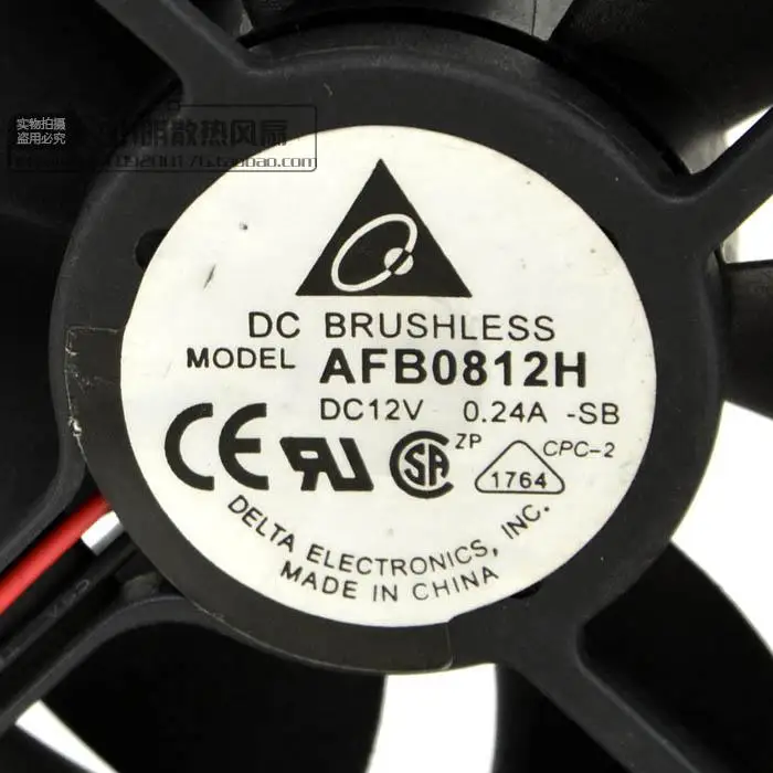

Новые 8 см 8025 12V 0.24A AFB0812H защиты электродвигателя Вентилятор охлаждения