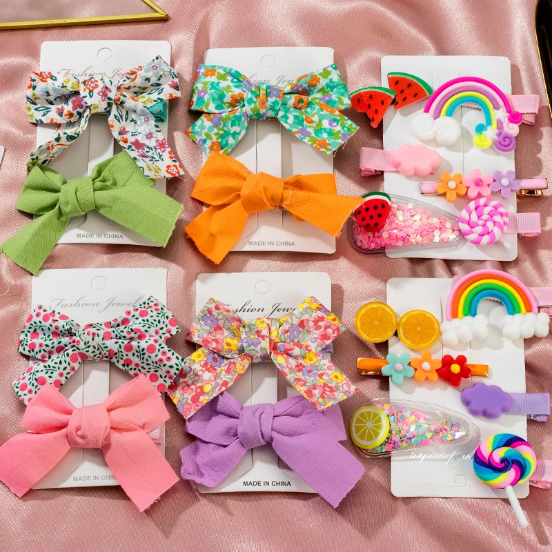 

2021 New Fashion Sweet Animal Fruit Hairpin Hair Accessories for Women Girls Korean Hair Clips & Pins kawaii Barrettes Headband