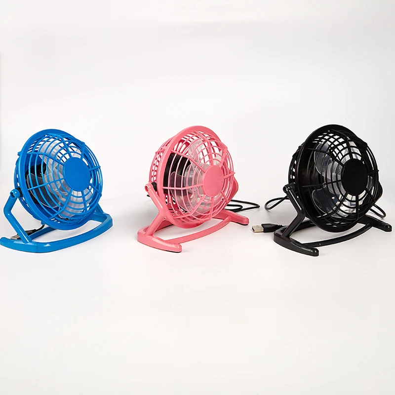 

USB Fan Table Desk Fans Super Mute Silent Colorful Cooling Fans Portable
