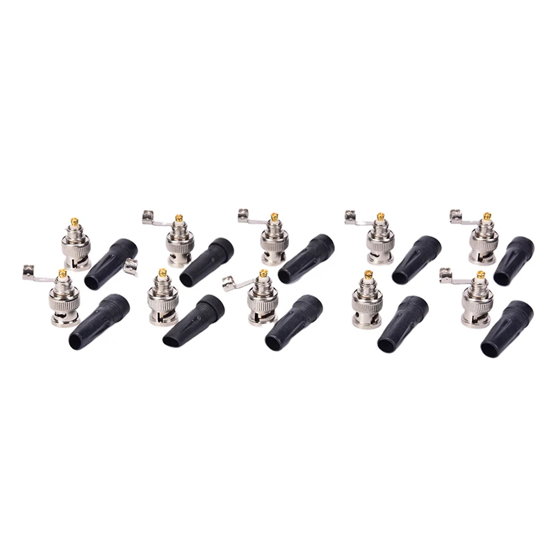

1pc Surveillance BNC Connector Male Plug Adapter For Twist-on Coaxial RG59 Cable For CCTV Camera Video/AUDIO Connector