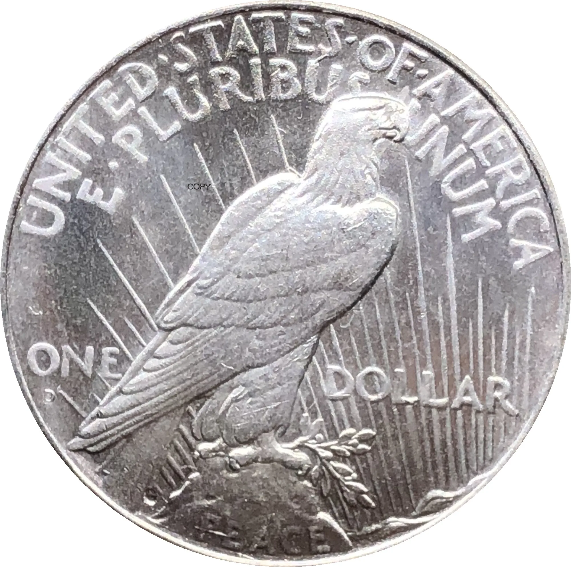 Соединенные Штаты Америки США 1934 D Liberty Coin In God We Trust 1 One Peace Dollar Мельхиор
