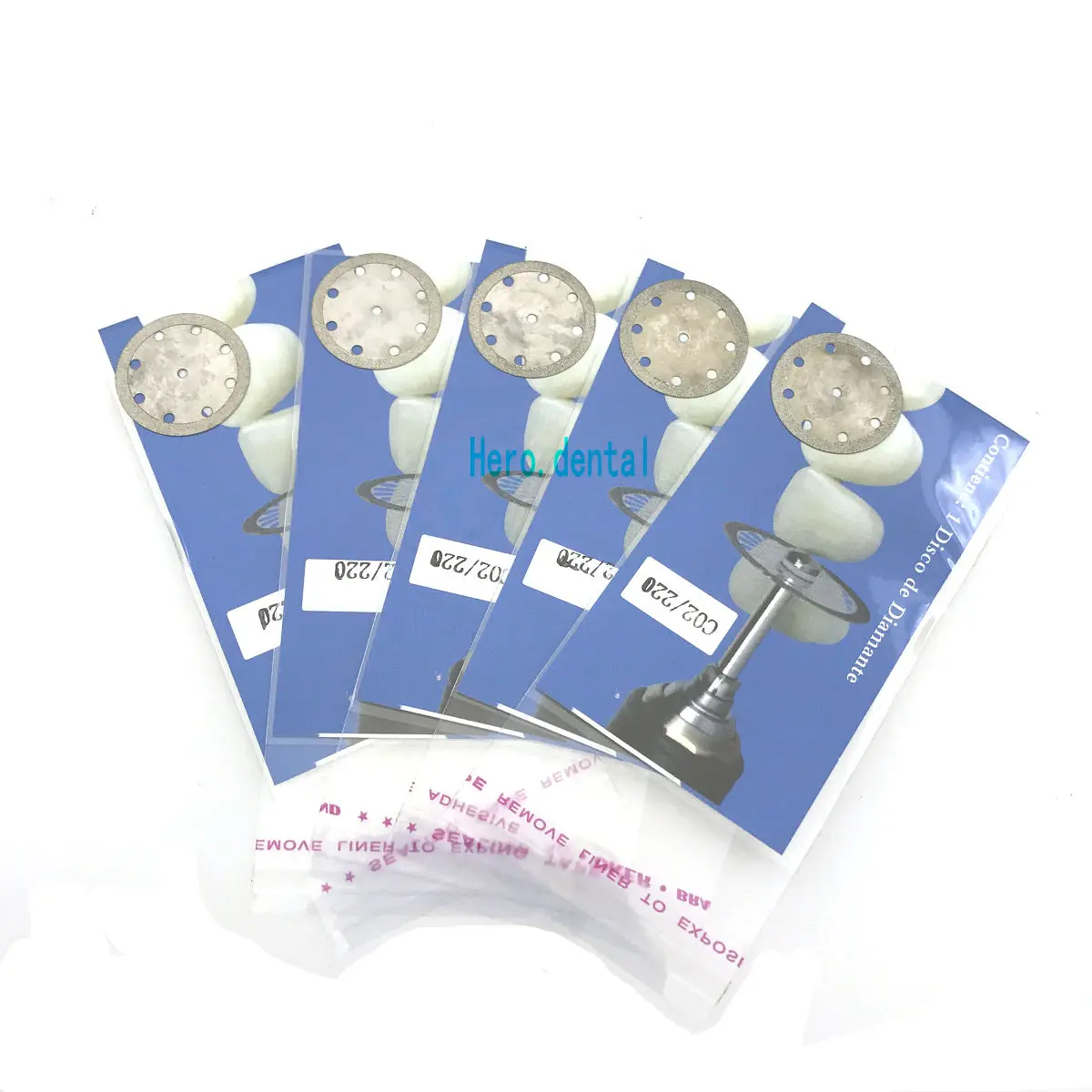 

5PCS dental Diamond Disc Disk Wheel For CUTTING DENTAL