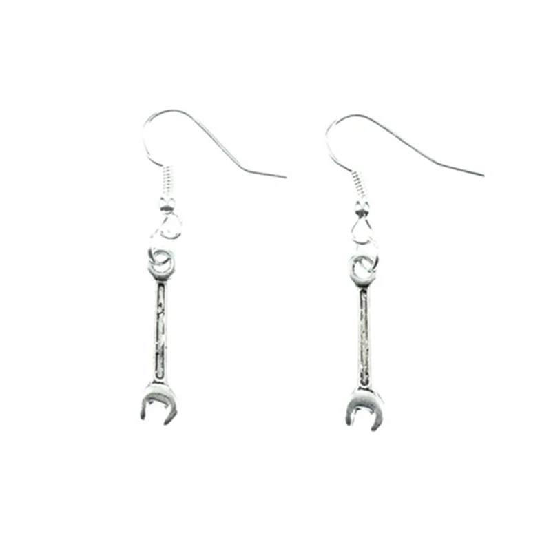 

Wrench Earrings Tool Handicraft Workman Hobby Profession Tool Earrings Spanner Earrings