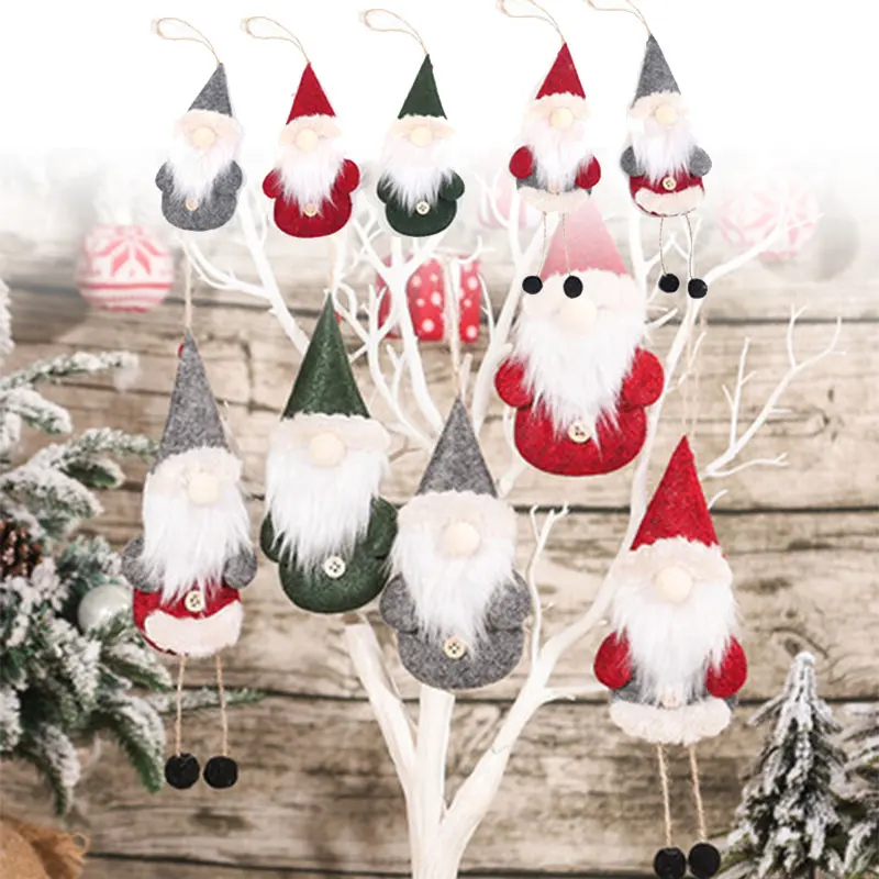 

New Year Swedish Santa Elf Doll Children's Birthday Party Hanger Wedding Anniversary Ornament Kids Gnome Plush Toy Festival Gift