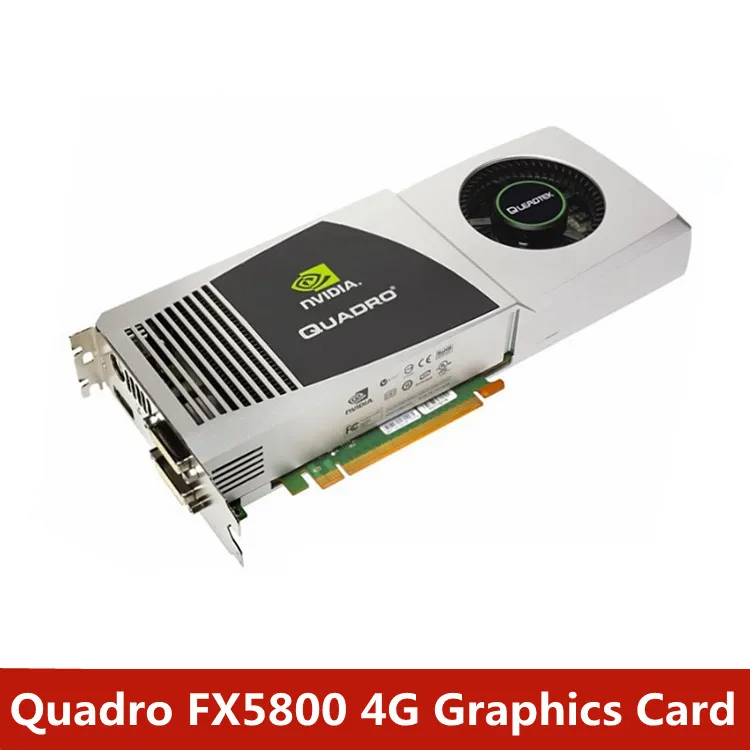 Видеокарта Quadro FX5800 4 Гб 1 шт.|Платы расширения| |