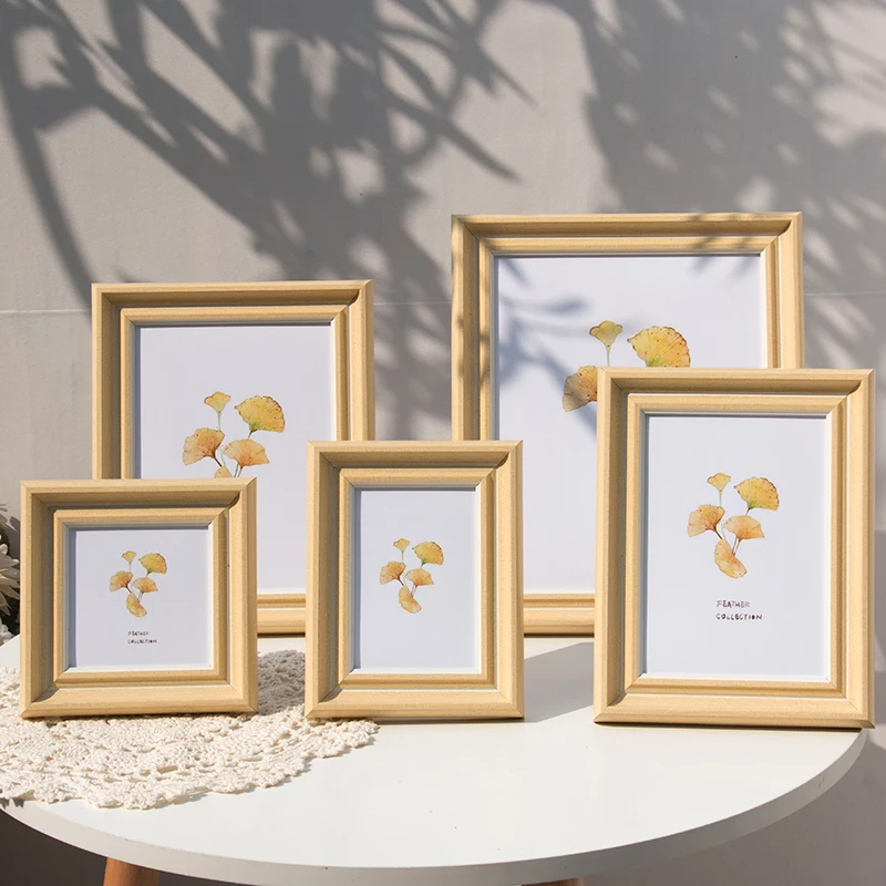 

Modern Style Photo Frame Desktop Minimalist Picture Frame Home Simple Photo Frame Can Be Hung On The Wall 5-10 Inch 1 Pc