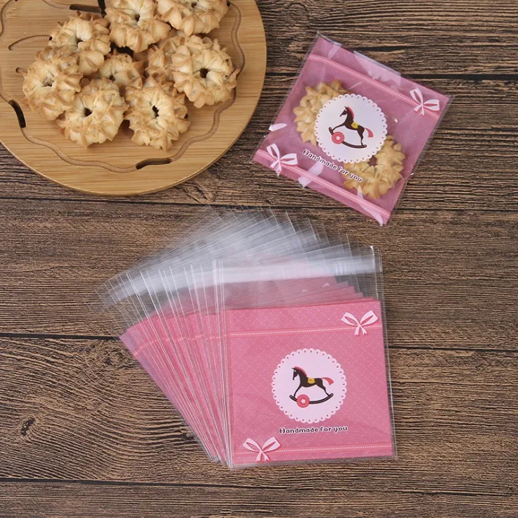 7x 10 см мультфильм медведь пластиковый мешок свадьба день рождения Печенье