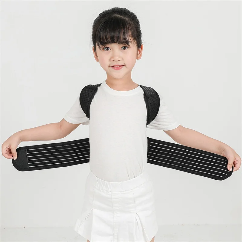 Детский поддерживающий пояс для спины Корректор осанки плеч и позвоночника с 2
