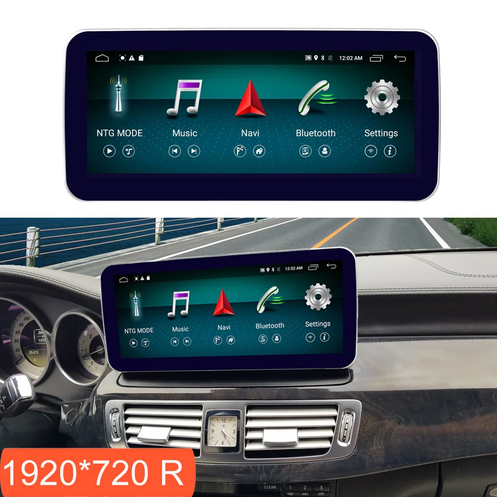 10,25 дюймов 4+ 64G Android дисплей для Mercedes Benz CLS W218 2010- автомобильный Радио экран gps навигация Bluetooth Сенсорный экран