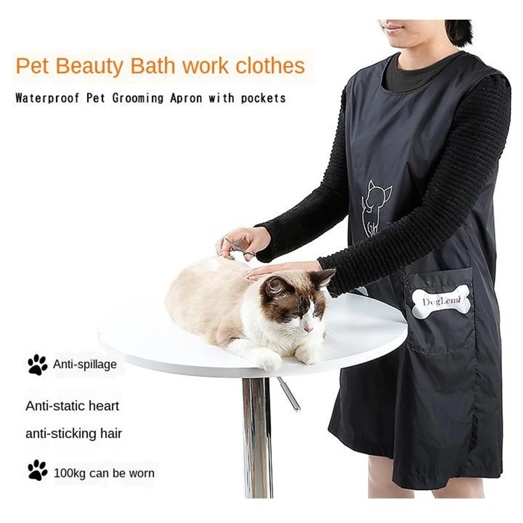Pet Shop Uniform Wasserdicht Professionelle Katze Hund Pflege Schürze Pet Shop Bad Uniform Arbeit Kleidung Kittel für Hund Piste