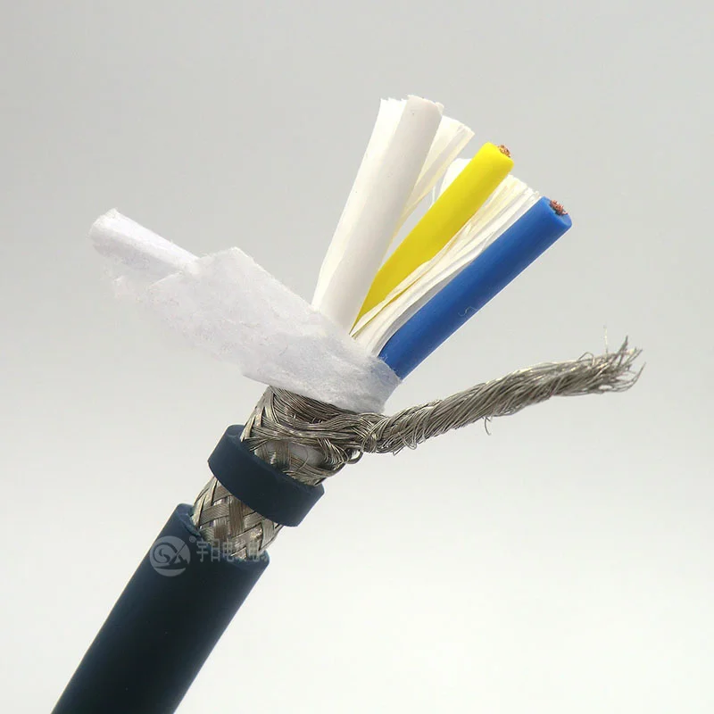 Кабель шины CC-Link 3 ядра 0 5 мм ² 20AWG высокая гибкая шина провод 1 м выдерживает