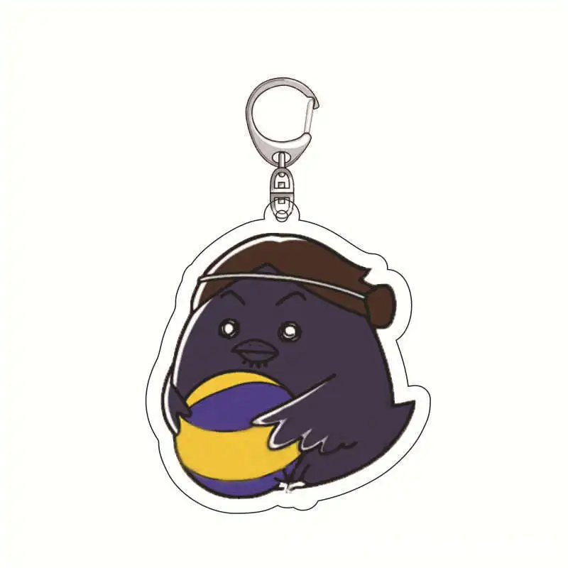 Милый брелок с изображением мальчика-волейболиста Haikyuu!! серии Animal.