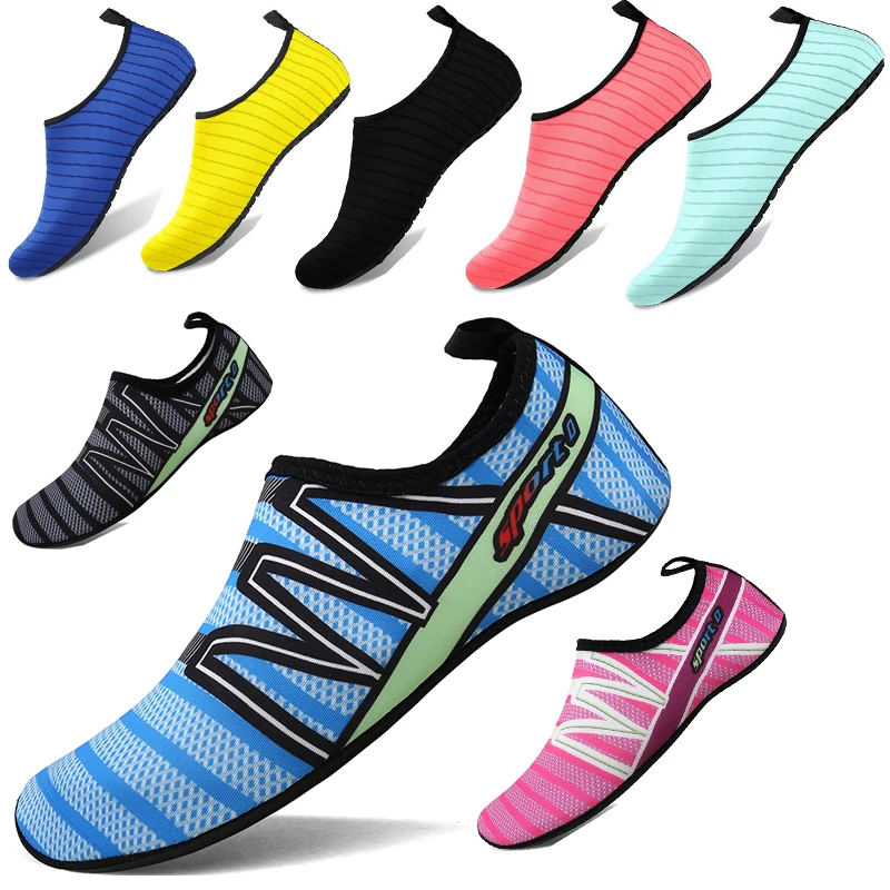 Летняя водонепроницаемая обувь для мужчин Обувь плавания унисекс Пляжная