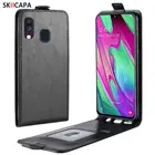 Вертикальный кожаный флип-чехол для Samsung A70 A70S A50 A50S A30 A30S A20 A10 A10S M30S M20 M10 A2 Core A6 A7 A8 A9 2018, чехол для телефона