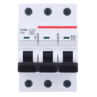 3p mcb circuit breaker 400vac 5060hz ip20 electric leaking protector with overload and short circuit protection