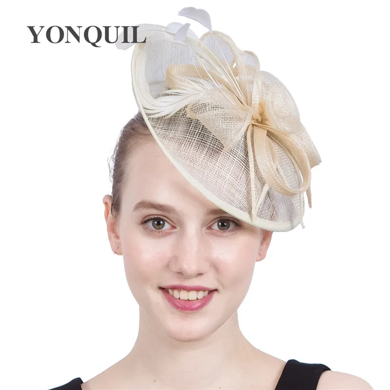 Женская шляпка с вуалью и перьями для торжественных случаев подарок матери| |