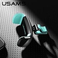 usams universal car air vent phone holder for iphone 12 11 x samsung huawei 360 ratotable 4 7 inch outlet clip below phone stand