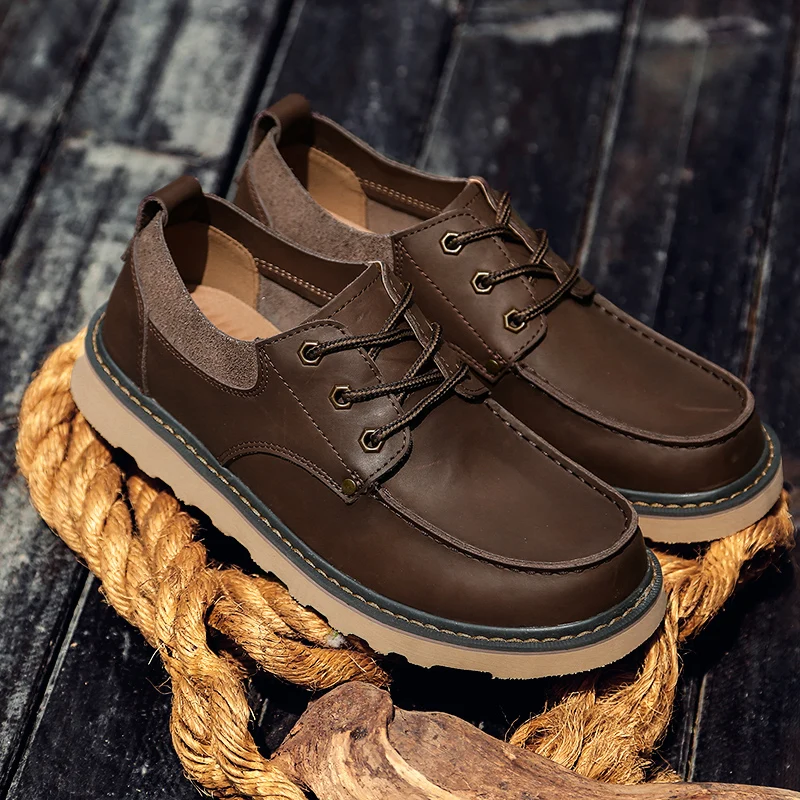 

Sapato Masculino Casual Men Casual Shoes Leather Man Shoe Mens Causal Leisure For Fashion Slip On Men's Zapatos Casuales