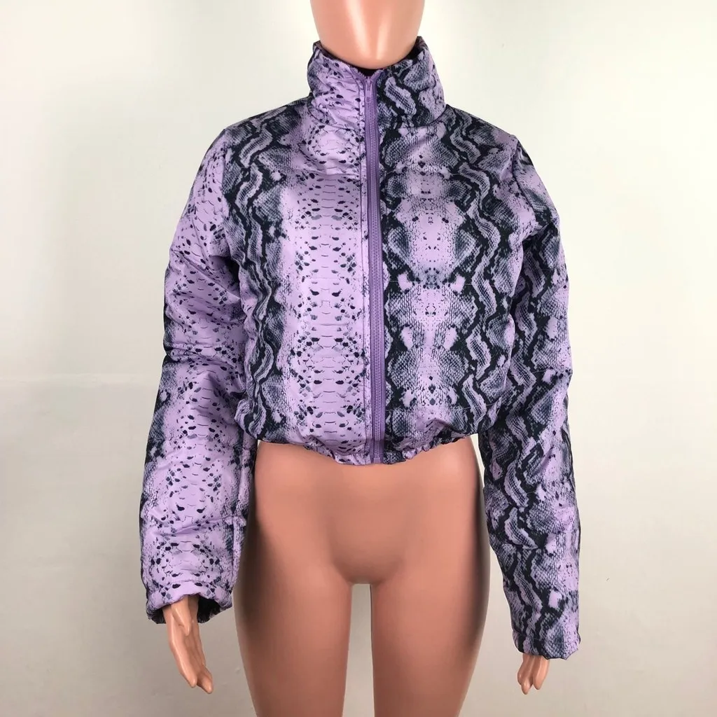 Модный трендовый Зимний пуховик 2020 года пальто на молнии с карманами женская