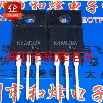 

Free shipping 50PCS K8A60DA TK8A60DA TO-220F 600V 7.5A