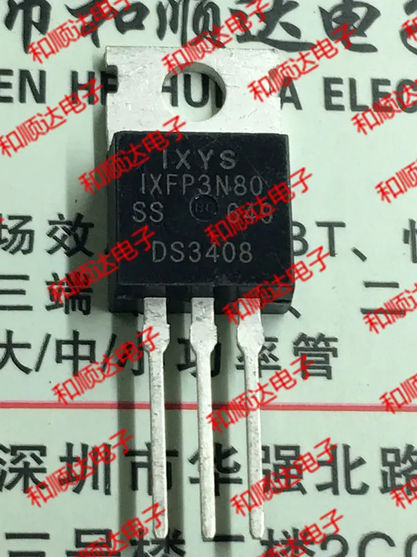 

10 шт./лот IXFP3N80 абсолютно новый оригинальный spot TO-220 800V 3.6A