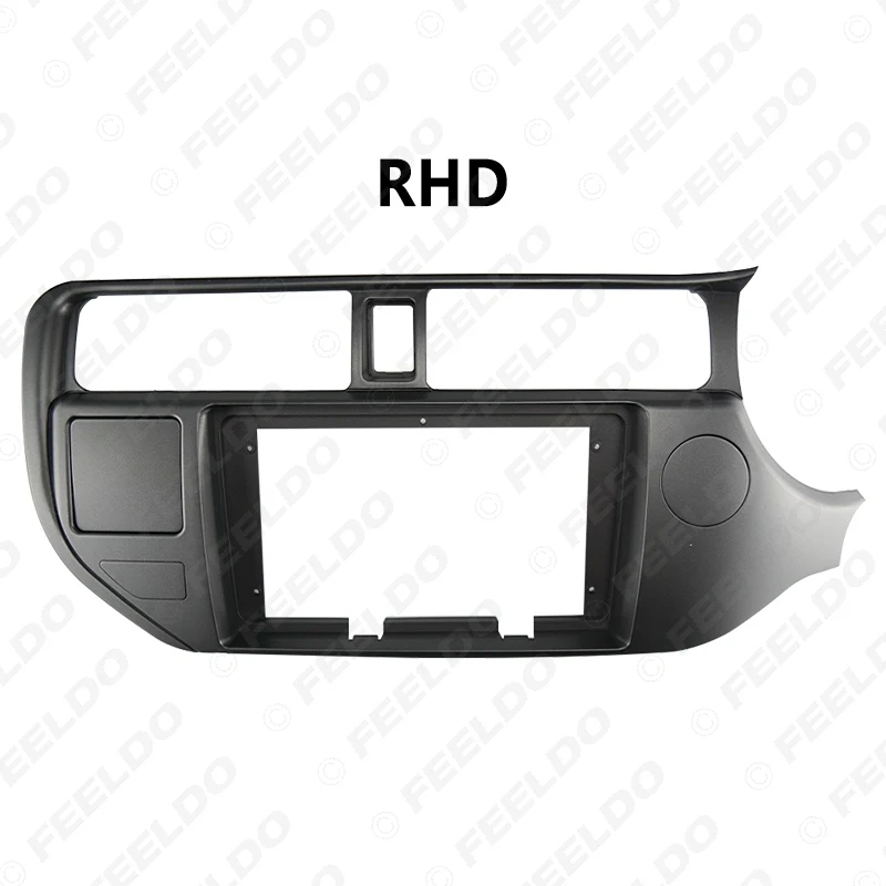 FEELDO Car 2Din Аудио Радио фасция Рамка для KIA RIO 2012 9 дюймов Большой экран стерео