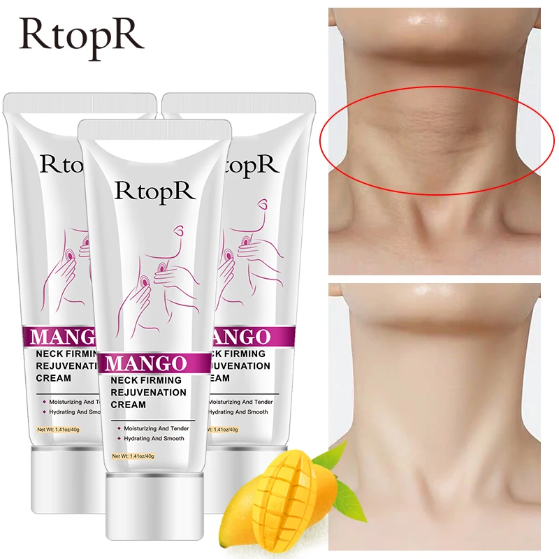 

3PCS Neck Firming Rejuvenation Cream Skin Moisturizing Whitening Neck Anti-wrinkle Firming Mild Peeling Beauty Neck Care