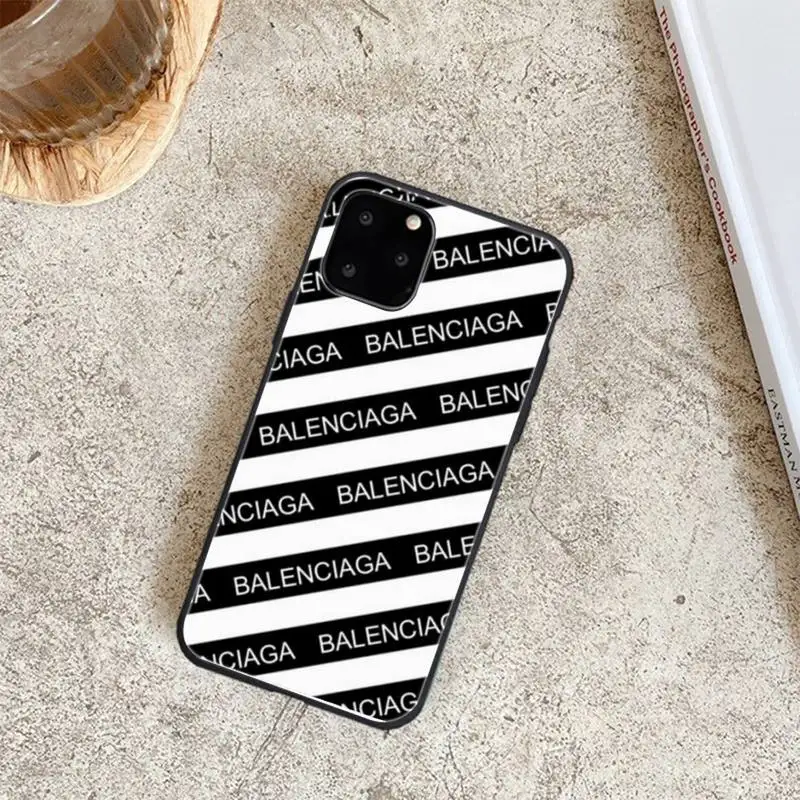 

B-Balenciagas Fashion Luxury Brand Phone Case For Iphone 6 6s 7 8 Plus XR X XS XSmax 11 12 Pro Mini Max
