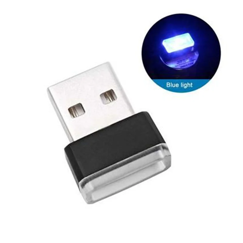 

Mini USB 7 Colors Car Neon Lights Decorative Atmosphere Lamp For Interior LED Atmosphere Lamp Portable Emergency Neon Lights