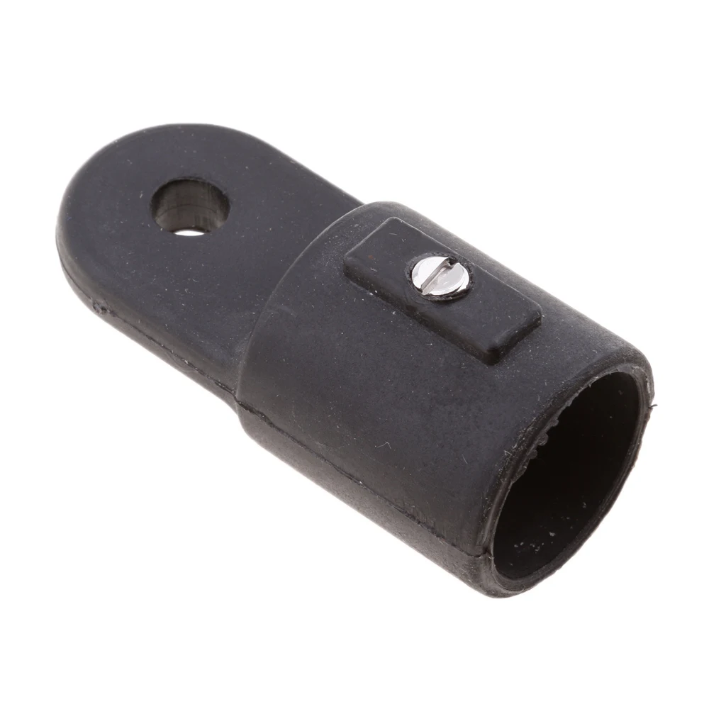 

12 Pieces Boat Nylon Fittings Hardware Set 7/8 inch Black Fits 3 Bow Bimini Top