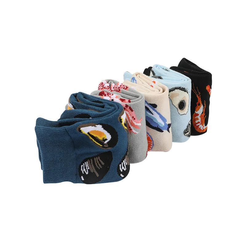 

Socks female personality in tube socks qiu dong street wholesale stockings popular logo movement socks manufacturer