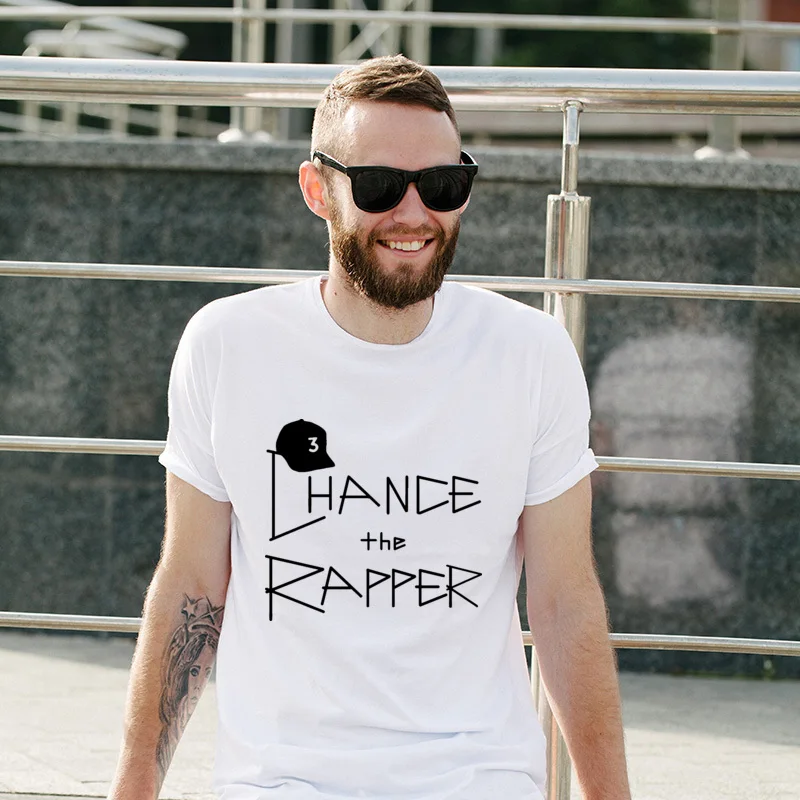 

New Arrival CHANCE THE RAPPER Cool Newest Tops Tees Cute Adult T Shirts Retro Classic T-Shirts Unisex